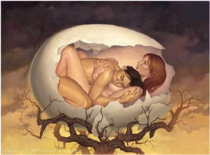 twinflames in egg